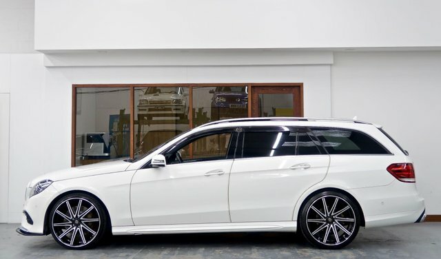Mercedes-Benz E Class E350 V6 Amg Estate White #4