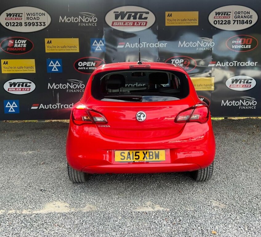 Vauxhall Corsa 1.4L Excite SA15XBW Red #4