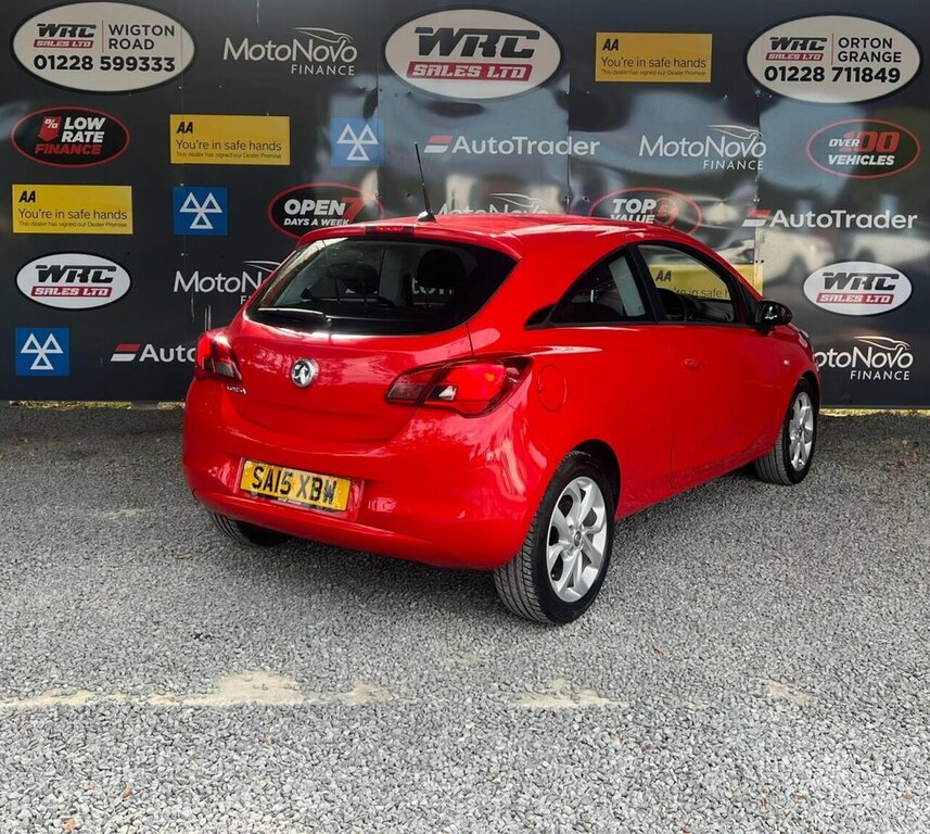 Vauxhall Corsa 1.4L Excite SA15XBW Red #3