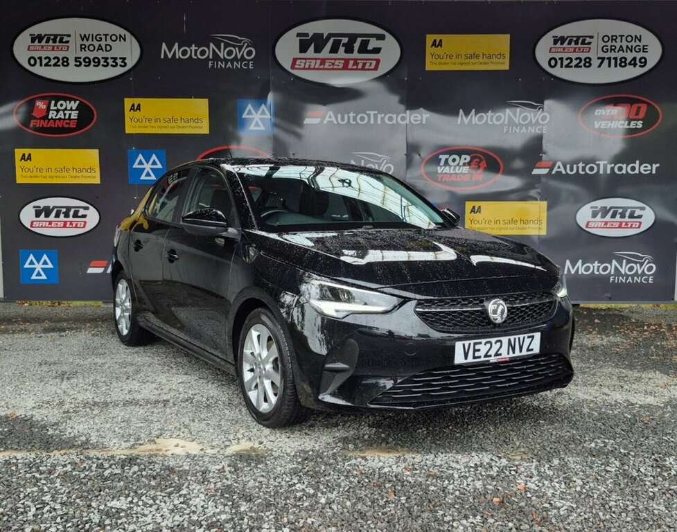 Vauxhall Corsa 1.2L Se Edition VE22NVZ Black #4