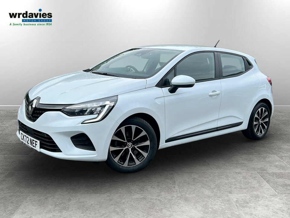 Renault Clio 1.6 E-tech Hybrid 140 Iconic Edition CK72NEF White #3