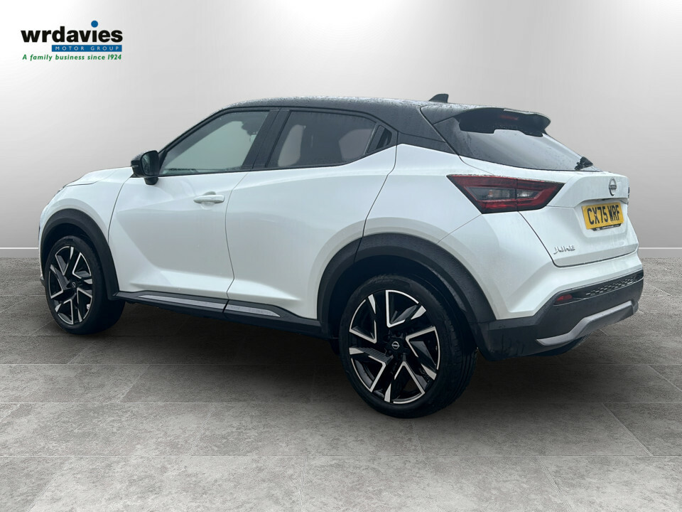 Nissan Juke 1.0 Dig-t Tekna White #5