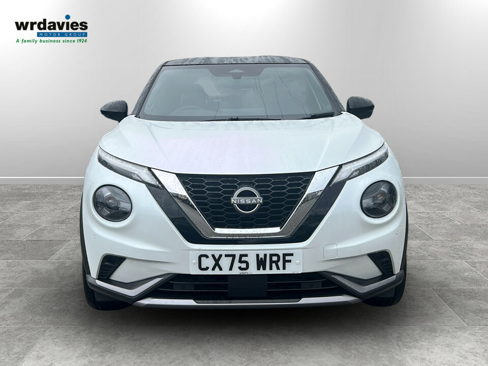Nissan Juke 1.0 Dig-t Tekna White #2