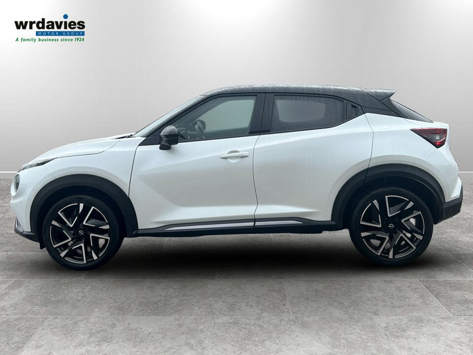 Nissan Juke 1.0 Dig-t Tekna White #4