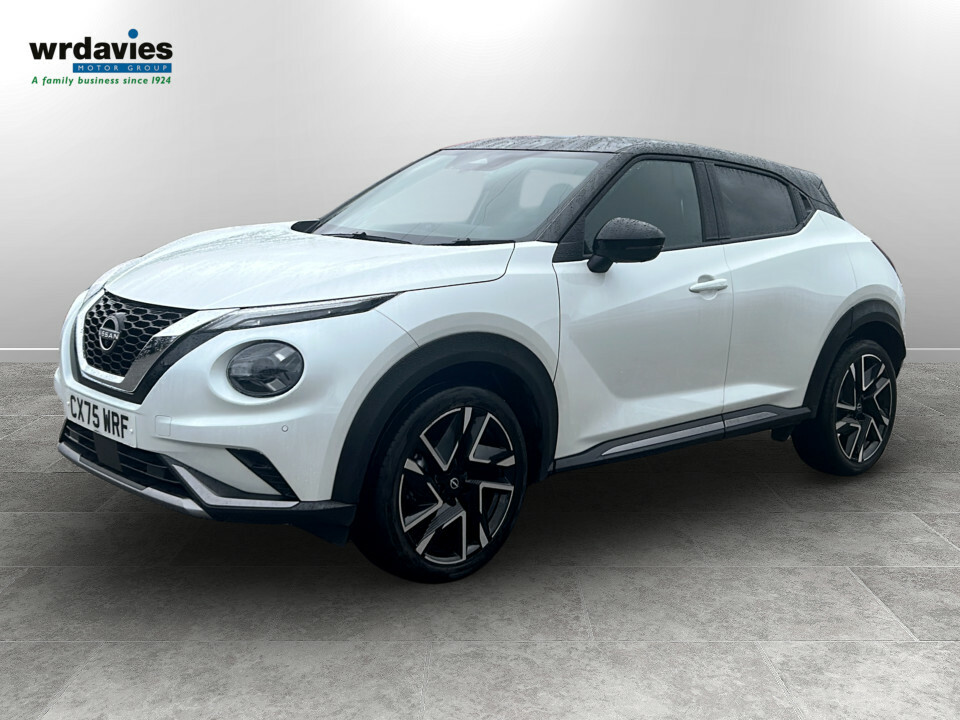 Nissan Juke 1.0 Dig-t Tekna White #3