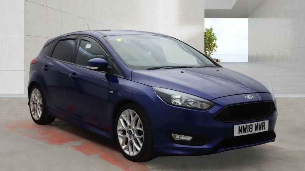 Ford Focus 1.0T Ecoboost St-line Euro 6 Ss Blue