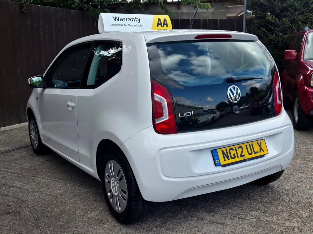 Volkswagen Up 1.0 Move Euro 5 NG12ULX White #3