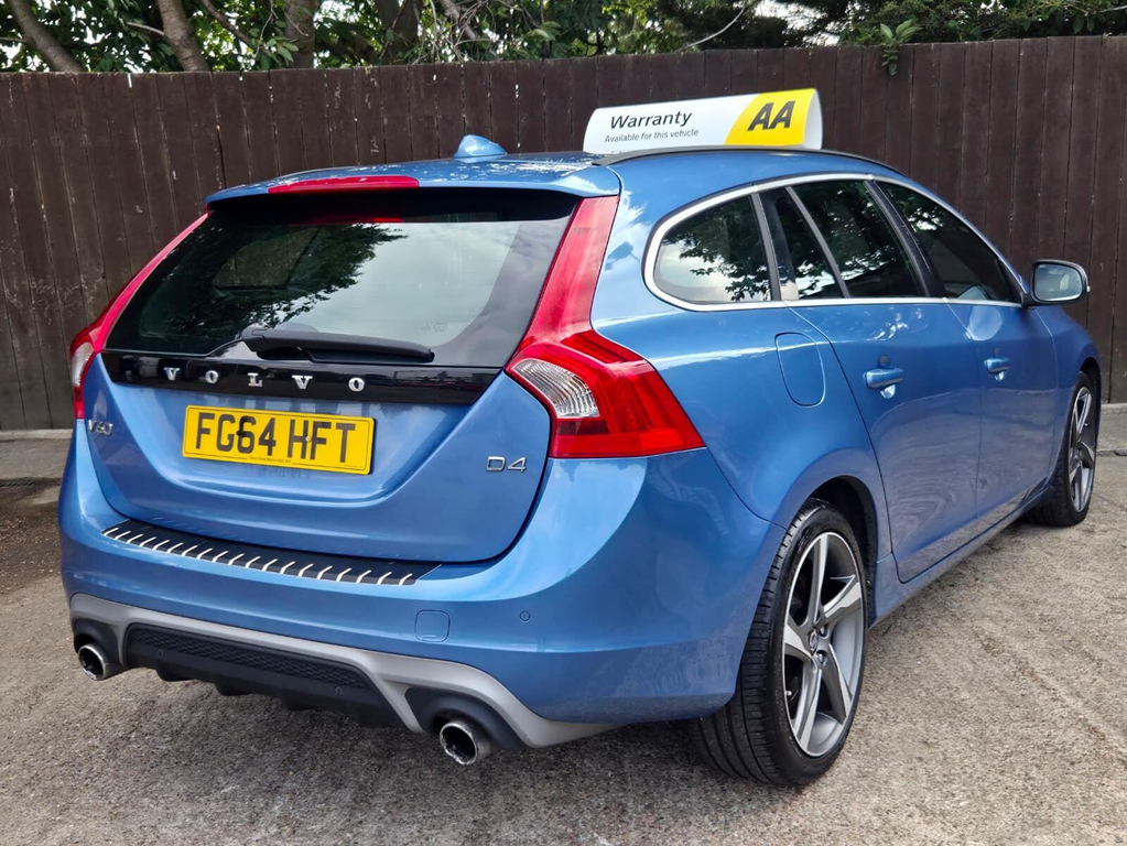 Volvo V60 2.0 D4 Se 178 Bhp Blue #8