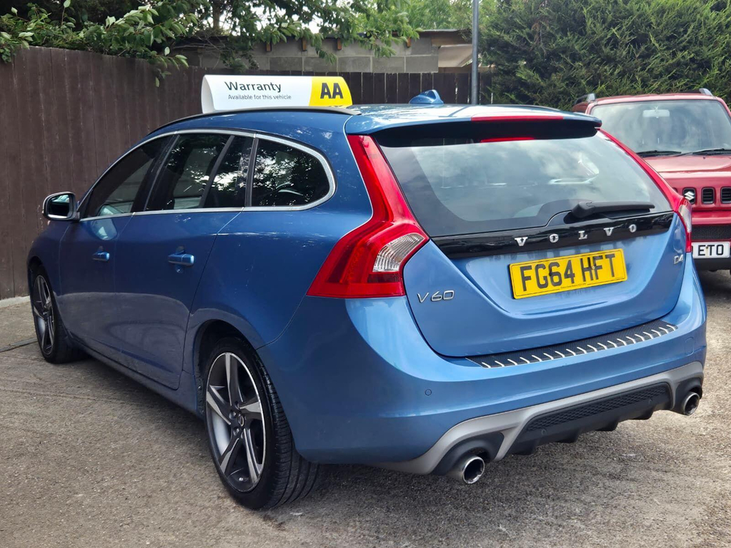 Volvo V60 Estate Blue #4
