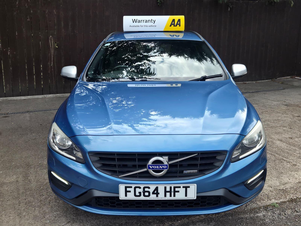 Volvo V60 Estate Blue #2