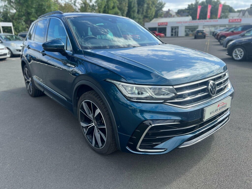 Volkswagen Tiguan 1.5 Tsi R-line Dsg Euro 6 Ss Blue