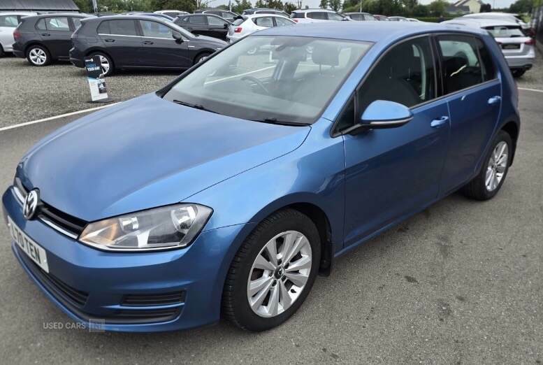 Volkswagen Golf 1.6 Tdi 105 Se NJ14YSP Blue