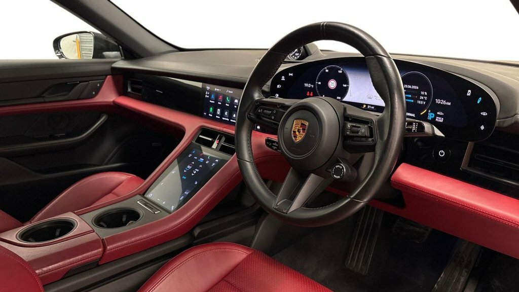 Porsche Taycan Saloon PJ22XFX Black #4