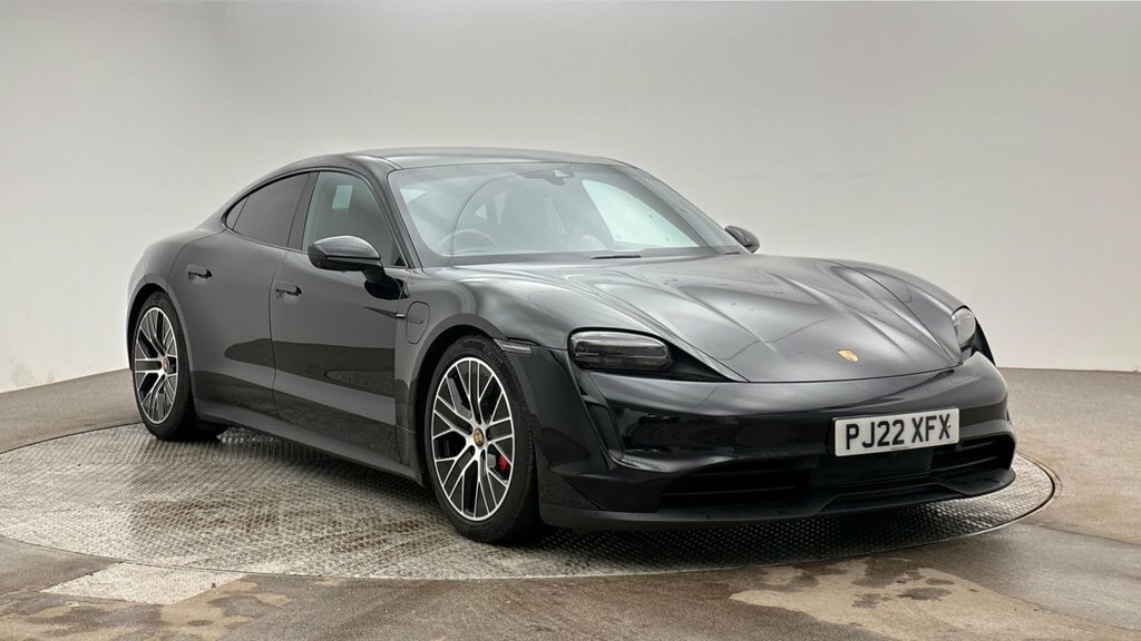 Porsche Taycan Saloon Black