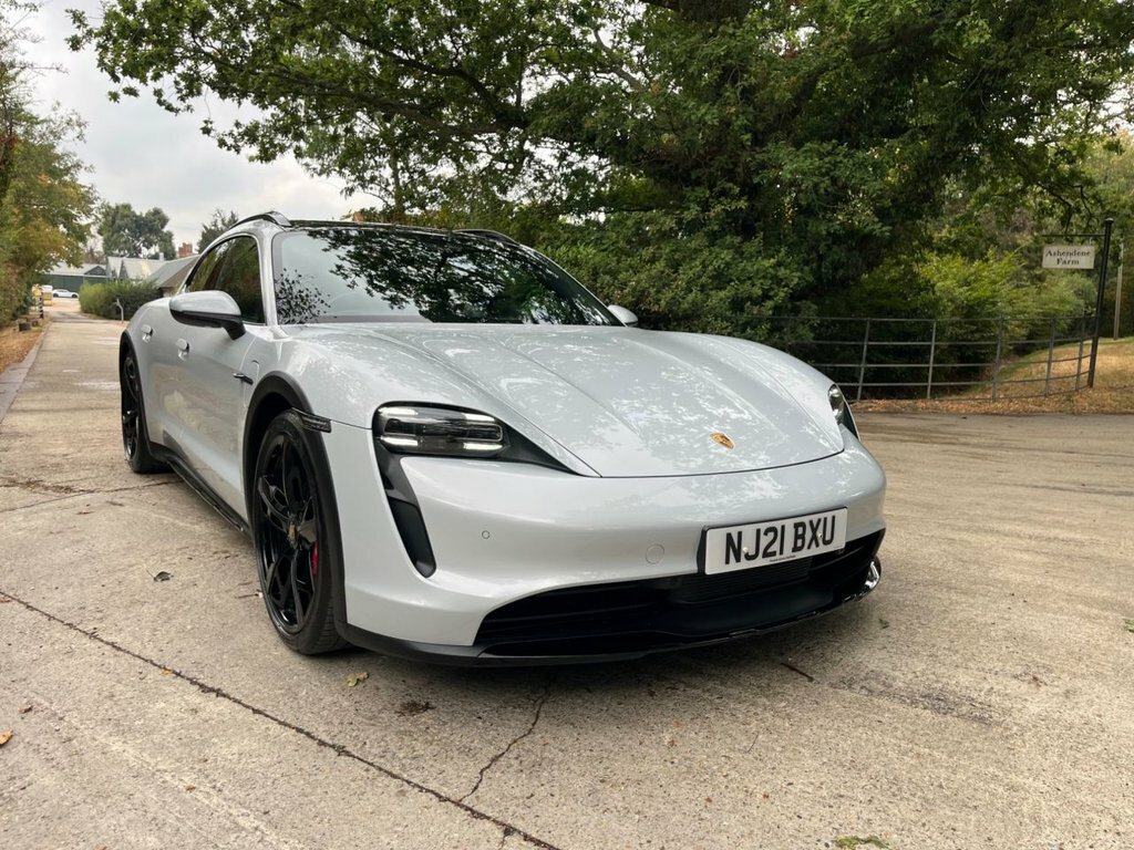 Porsche Taycan 4S Cross Turismo Grey #3