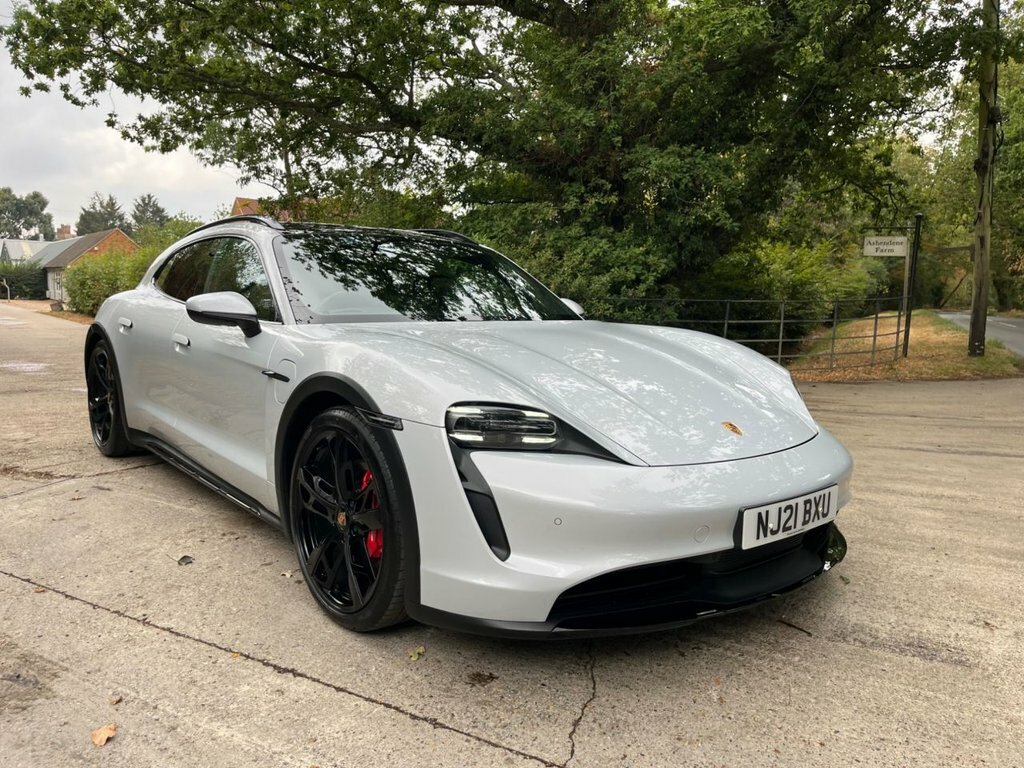 Porsche Taycan 4S Cross Turismo Grey #2