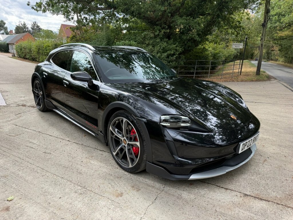 Porsche Taycan Estate Black