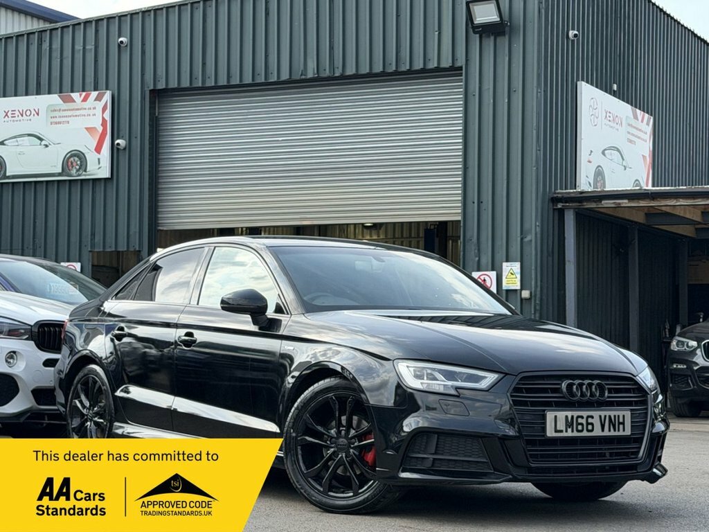 Audi A3 2L S Line LM66VNH Black