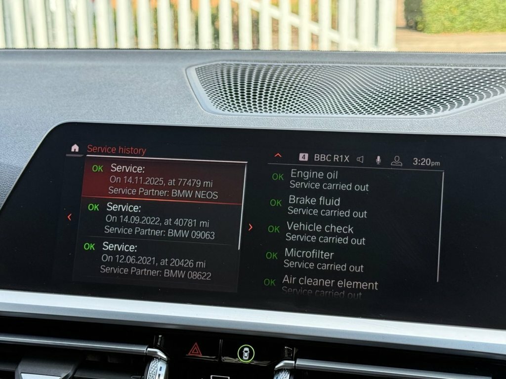 BMW 3 Series 320D Efficientdynamics Plus White #55