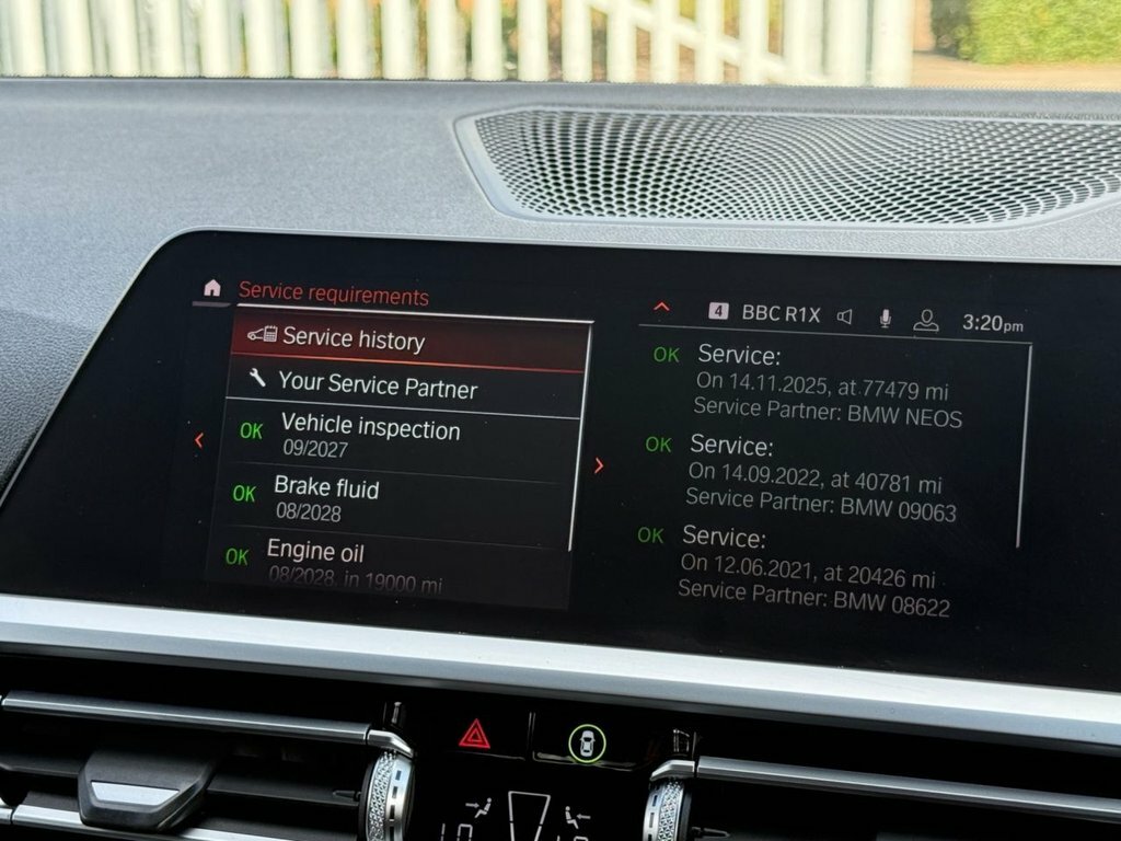 BMW 3 Series 320D Efficientdynamics Plus White #54