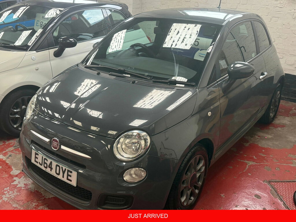 Fiat 500 1.2 S Hatchback Euro 6 Ss 69 Grey