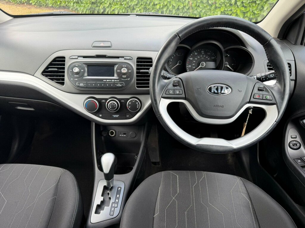 Kia Picanto Hatchback Black #11