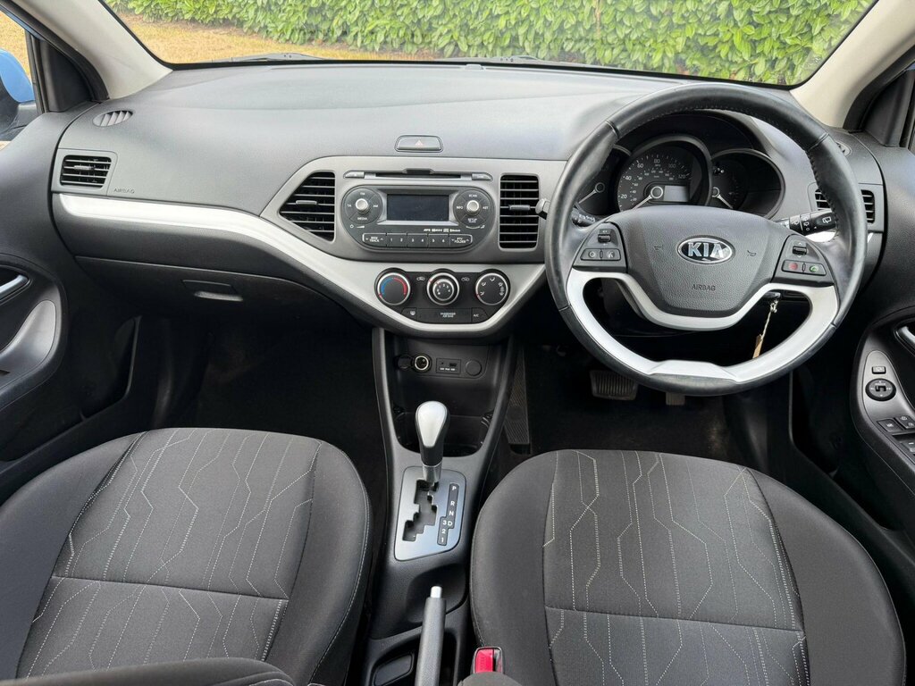 Kia Picanto Hatchback Black #10