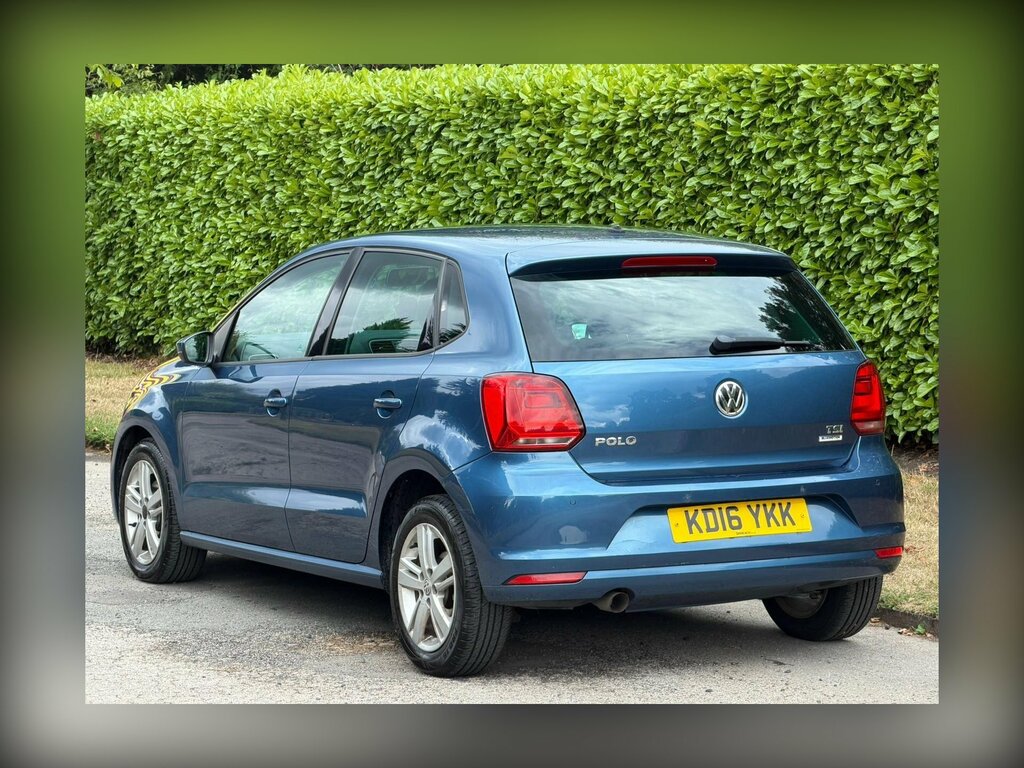 Volkswagen Polo 1.2 Tsi Bluemotion Tech Match Euro 6 Ss Blue #5