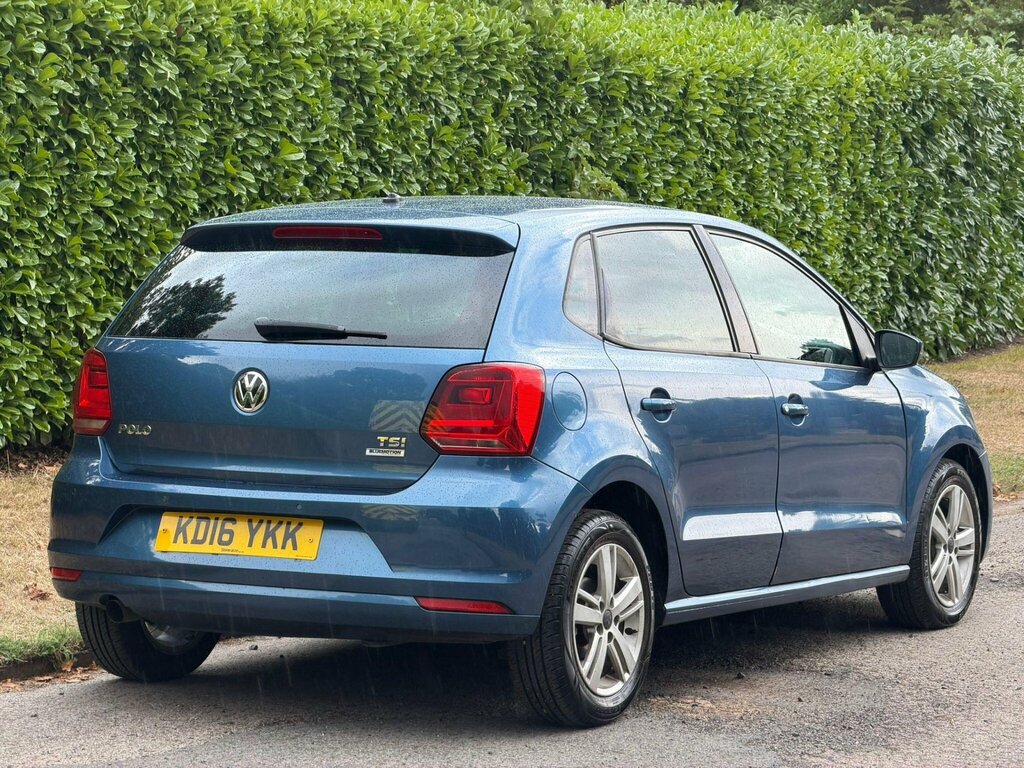 Volkswagen Polo 1.2 Tsi Bluemotion Tech Match Euro 6 Ss Blue #6