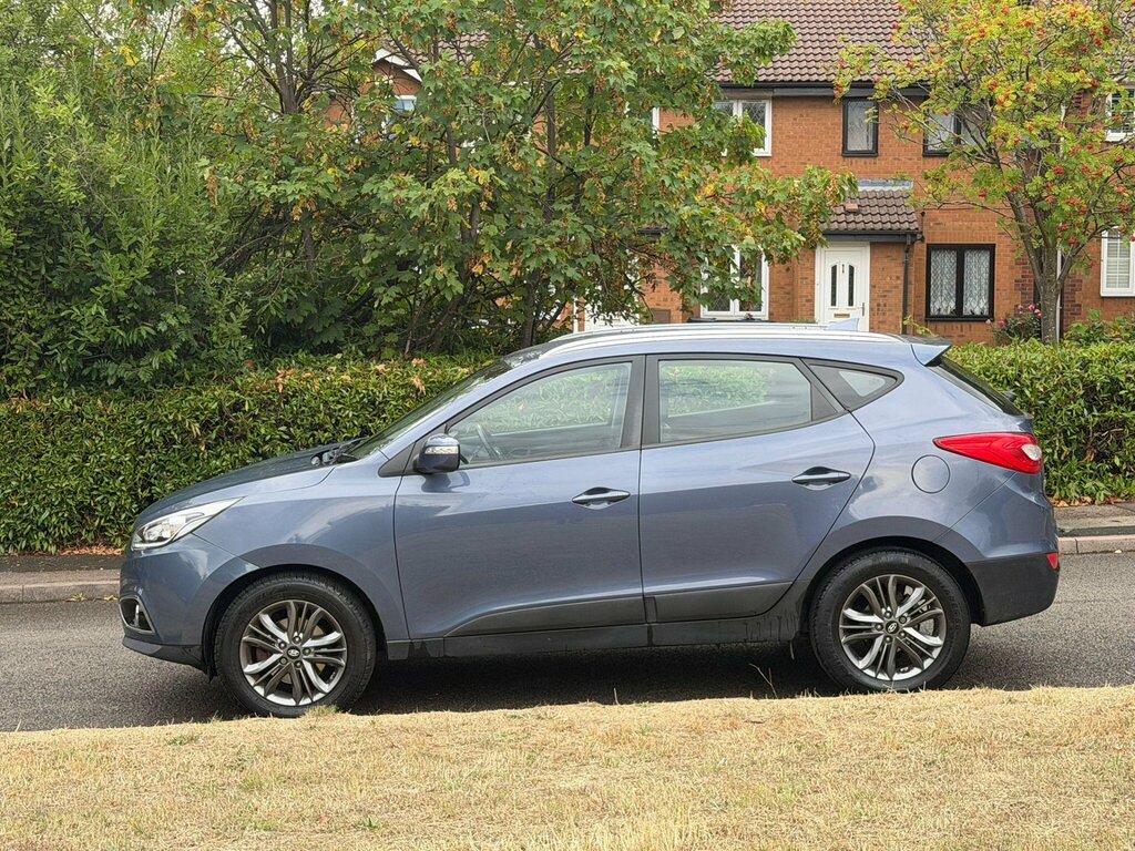 Hyundai Ix35 1.7 Crdi Se Euro 5 Ss Nav VU14BFY Blue #3