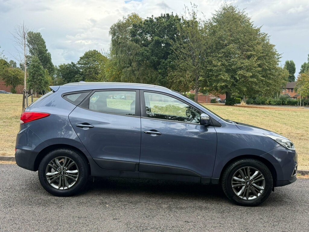 Hyundai Ix35 1.7 Crdi Se Euro 5 Ss Nav VU14BFY Blue #4
