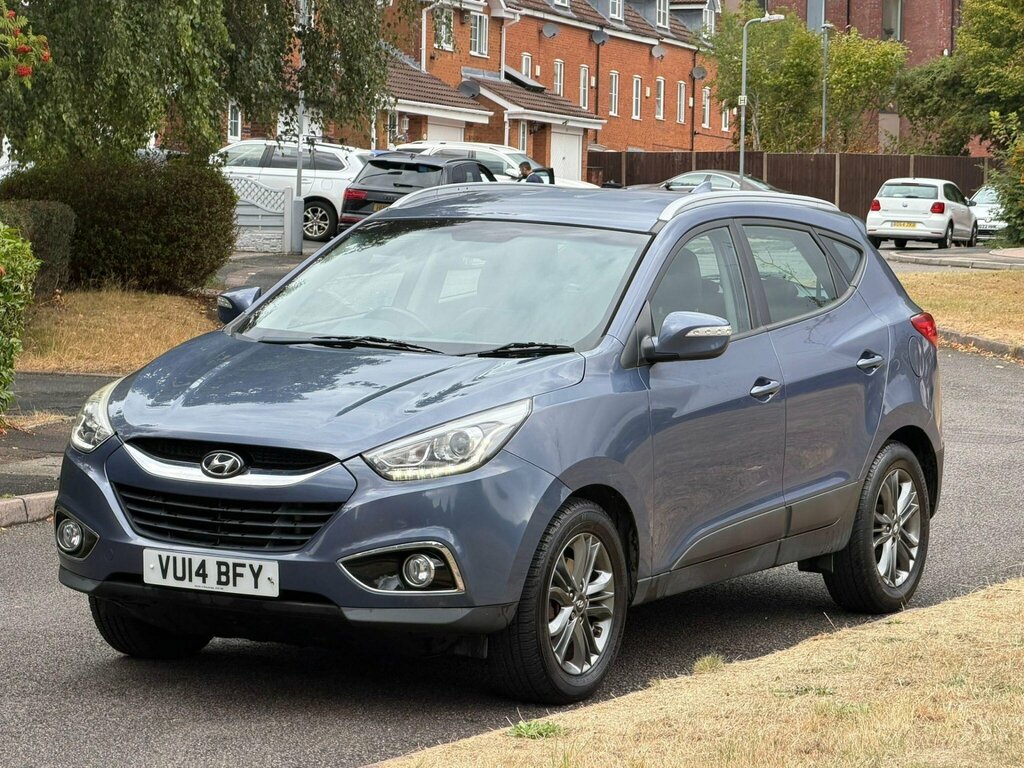 Hyundai Ix35 1.7 Crdi Se Euro 5 Ss Nav VU14BFY Blue #2
