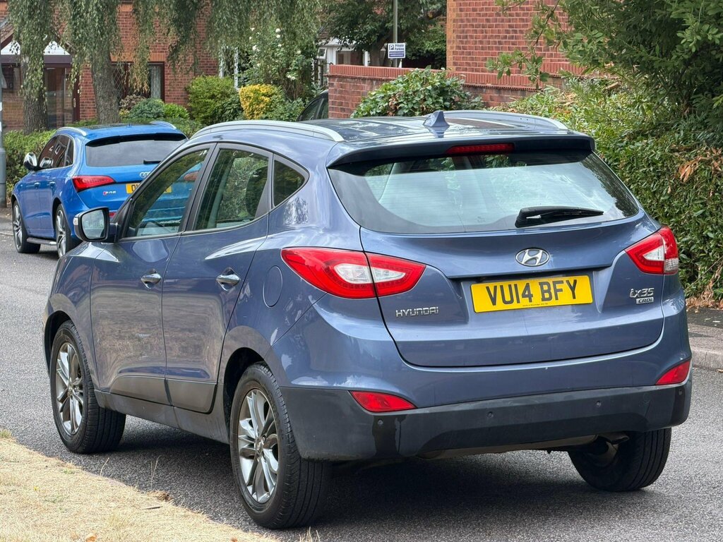 Hyundai Ix35 1.7 Crdi Se Euro 5 Ss Nav VU14BFY Blue #5