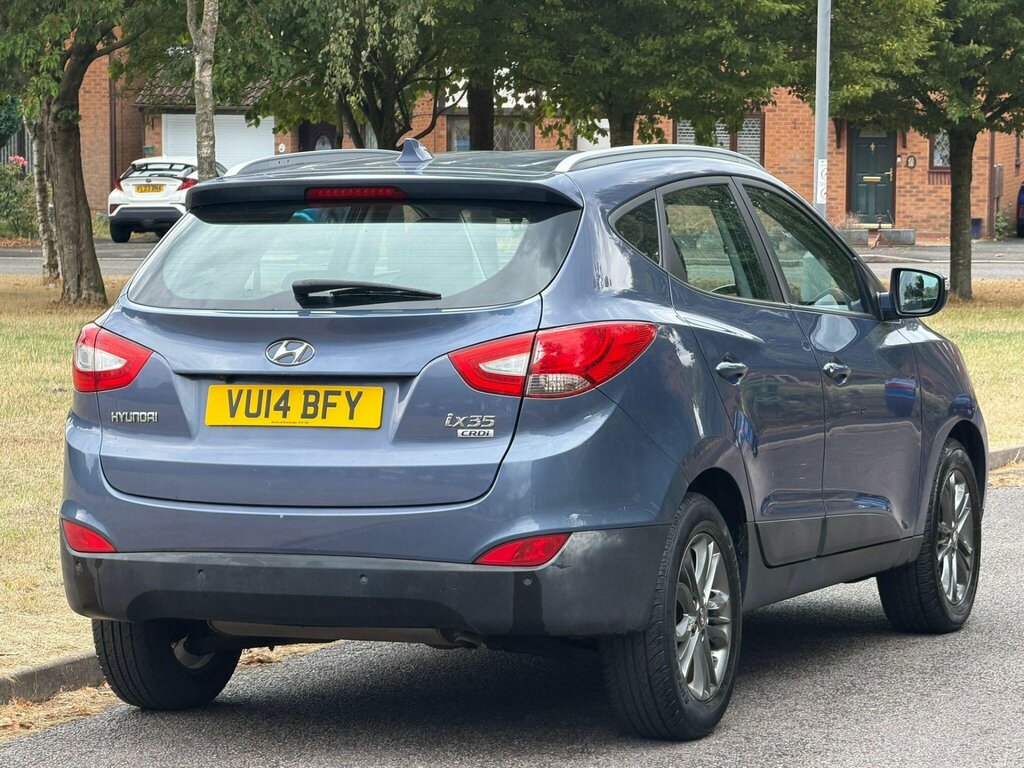 Hyundai Ix35 1.7 Crdi Se Euro 5 Ss Nav VU14BFY Blue #6