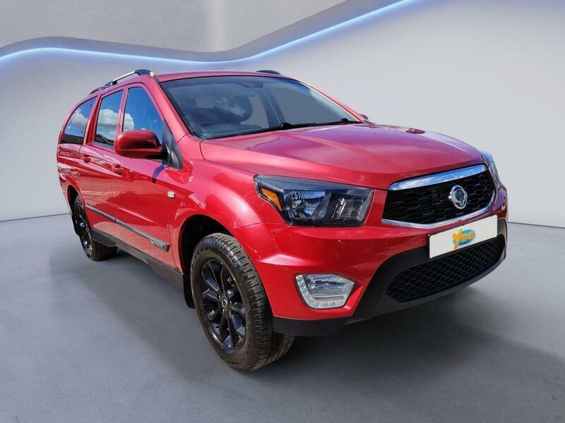 SsangYong Musso 2.2D Ex Pickup Double Cab 4Wd Euro Red