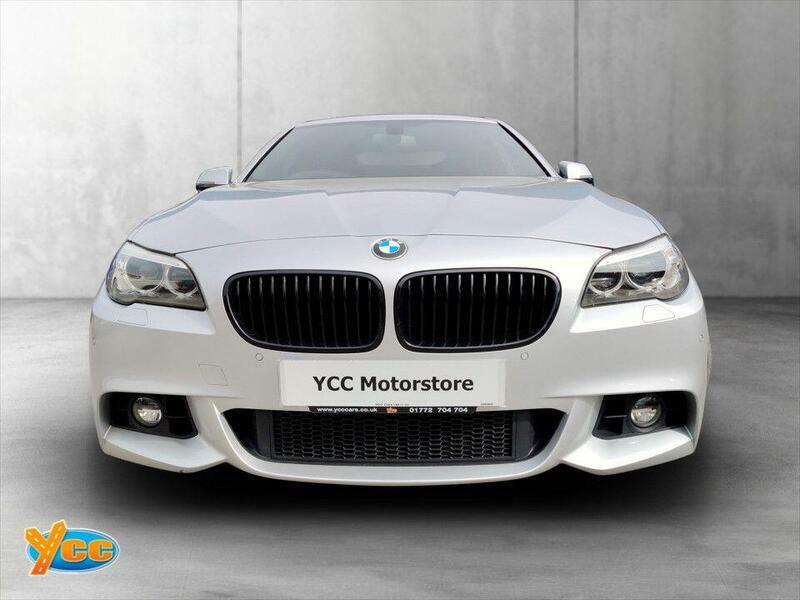 BMW 5 Series 2.0 520D M Sport Saloon Euro 6 S Silver #2