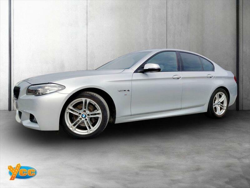 BMW 5 Series 2.0 520D M Sport Saloon Euro 6 S Silver #3