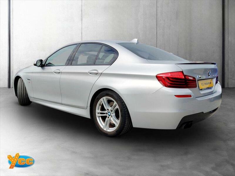 BMW 5 Series 2.0 520D M Sport Saloon Euro 6 S Silver #5
