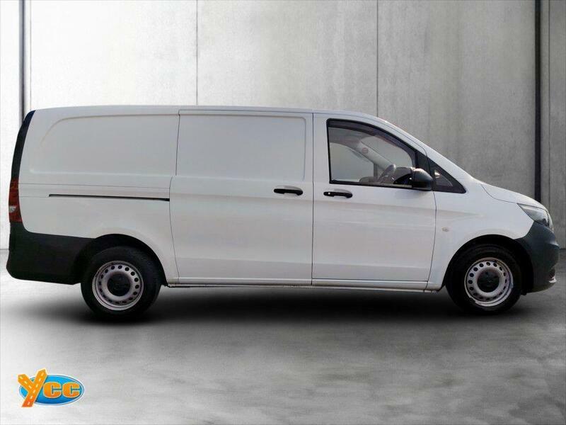 Mercedes-Benz Vito Panel Van White #8