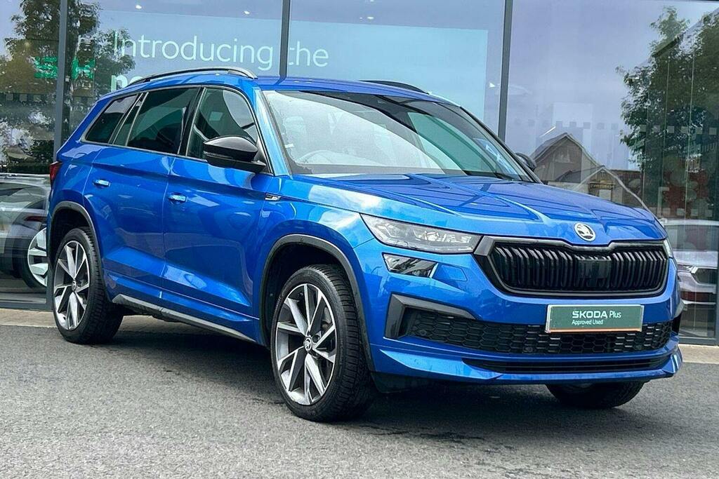 Skoda Kodiaq 2.0 Tdi Sportline Suv Dsg 4Wd Blue