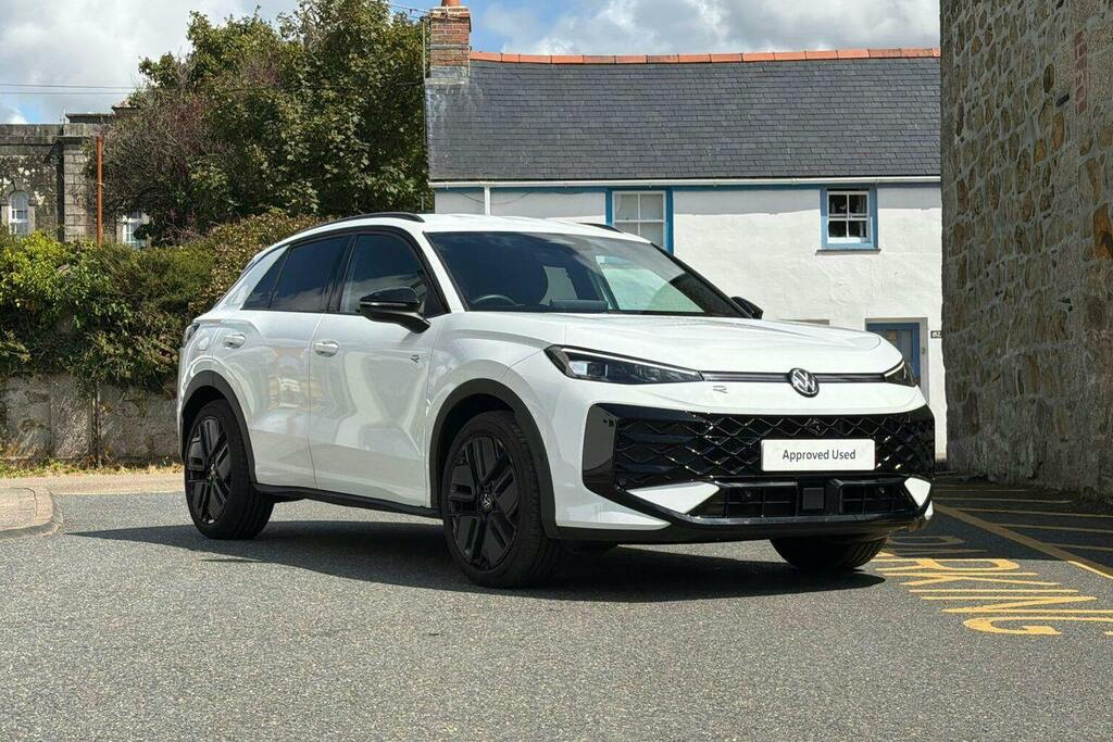 Volkswagen T-Roc 1.5 Etsi Mhev R-line Suv Hybrid Dsg White