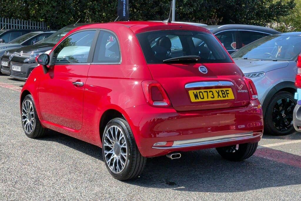 Fiat 500 1.0 Mhev Top Hatchback Red #5