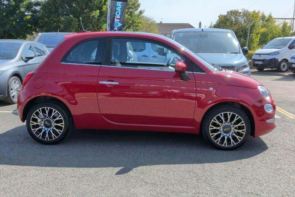 Fiat 500 1.0 Mhev Top Hatchback Red #2