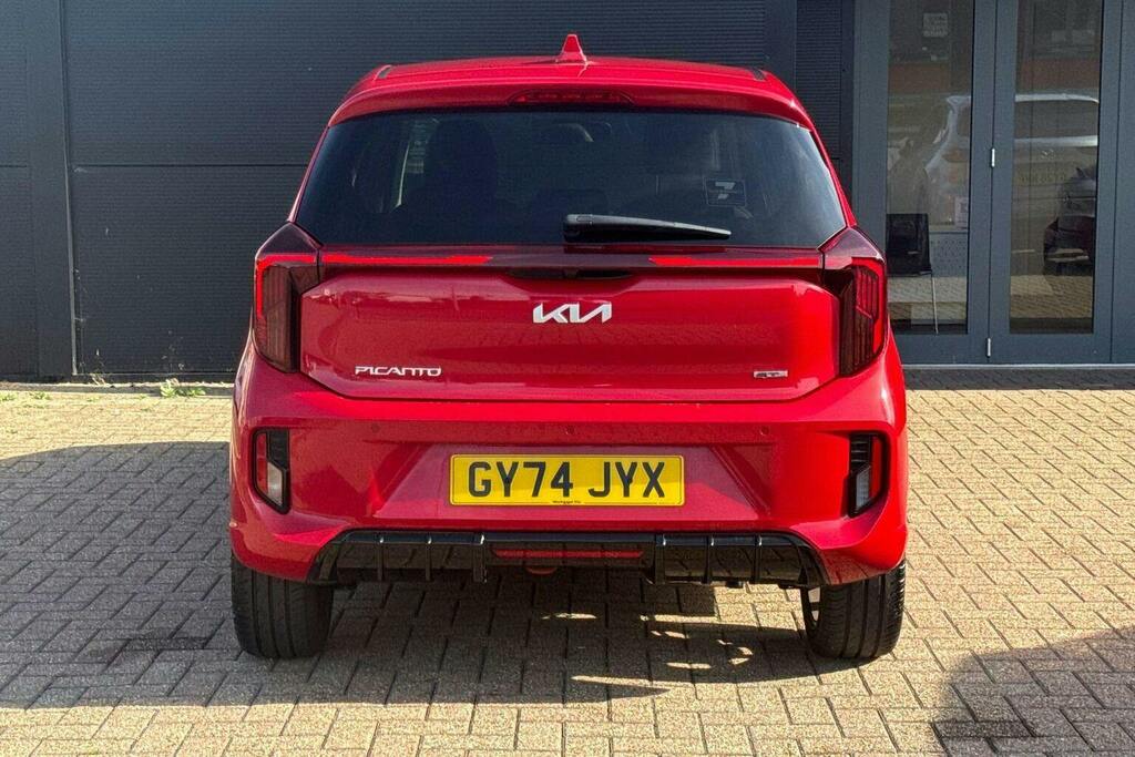 Kia Picanto 1.2 Gt Line S Hatchback GY74JYX Red #4