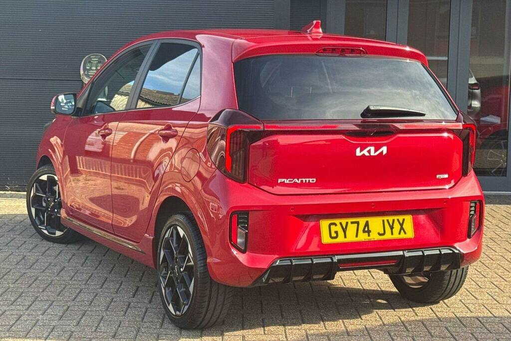 Kia Picanto 1.2 Gt Line S Hatchback GY74JYX Red #5