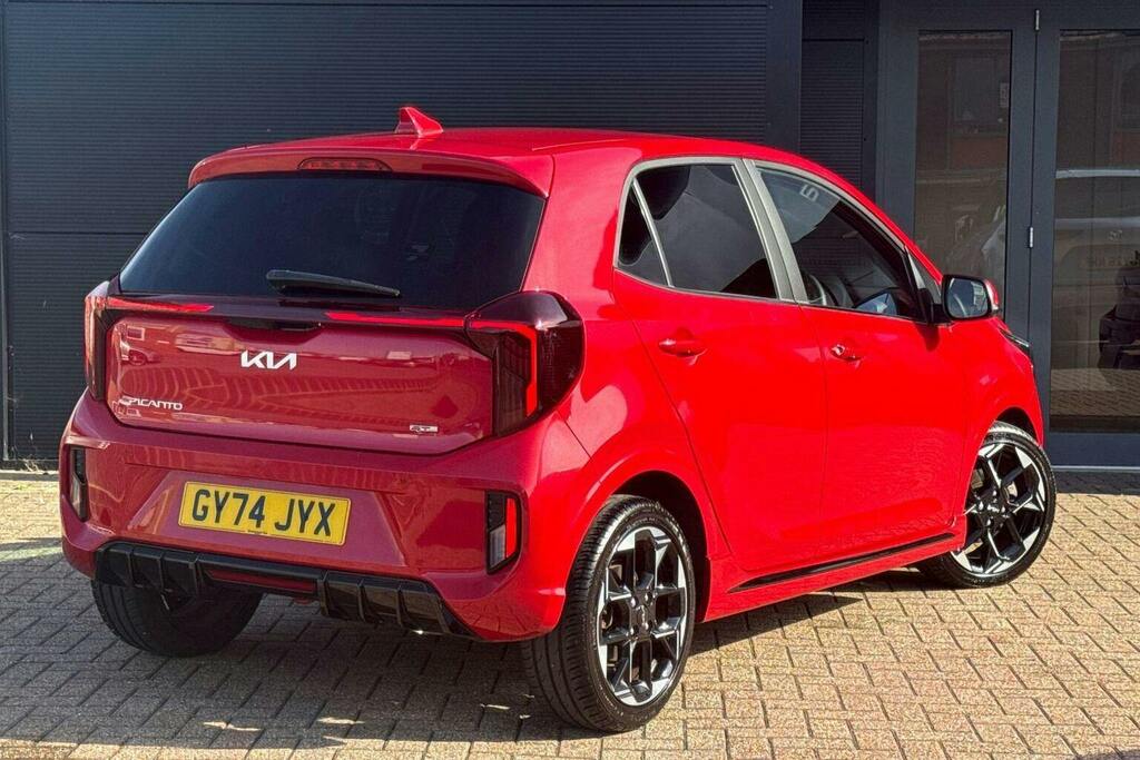Kia Picanto 1.2 Gt Line S Hatchback GY74JYX Red #3