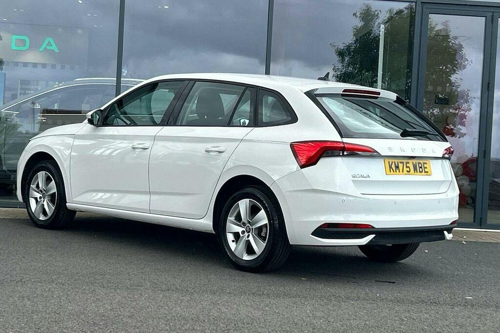 Skoda Scala 1.0 Tsi Se Edition Hatchback Dsg White #5