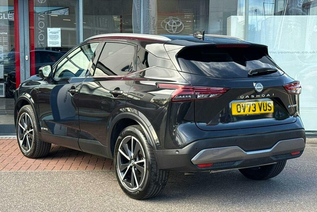 Nissan Qashqai 1.5 H E Power Tekna Suv Hybrid OV73VUS Black #5