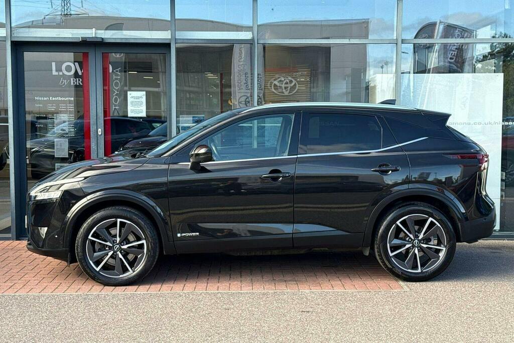 Nissan Qashqai 1.5 H E Power Tekna Suv Hybrid OV73VUS Black #6