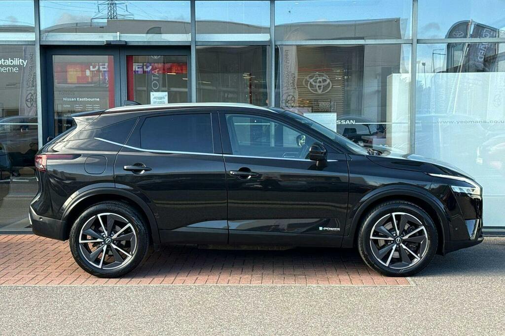 Nissan Qashqai 1.5 H E Power Tekna Suv Hybrid OV73VUS Black #2